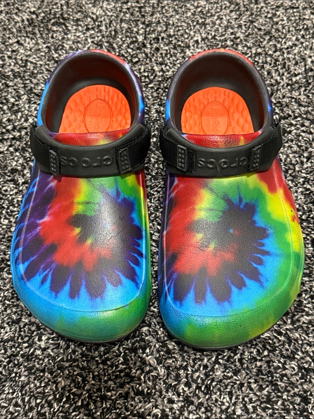Bistro Pro LiteRide Clog | Comfortable Work Shoes, Tie Dye, M9 W11